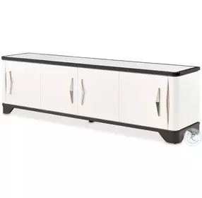 Tuxedo Black And White Piano Keyboard TV Stand