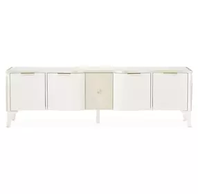 La Marisia Creamy Pearl 80" Media Cabinet