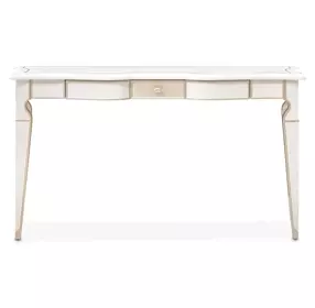 La Marisia Creamy Pearl Rectangular Console Table