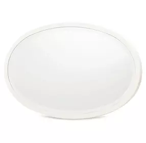 La Marisia Creamy Pearl Oval Wall Mirror