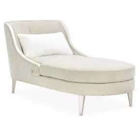 La Marisia Tranquil and Light Champagne 35" Chaise