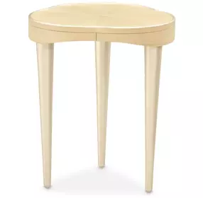 Camellia Field Caramel Free Form Chairside Table