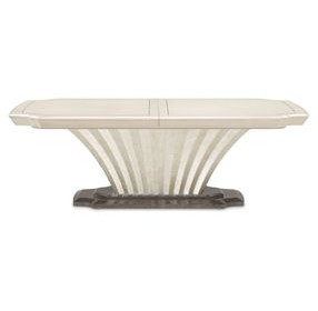 Fantosini Silver Mist 140" Extendable Rectangular Dining Table