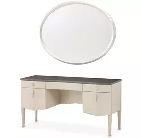 Fantosini Silver Mist Vanity with Mirror