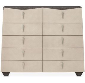 Fantosini Silver Mist 10 Drawer Mule Chest