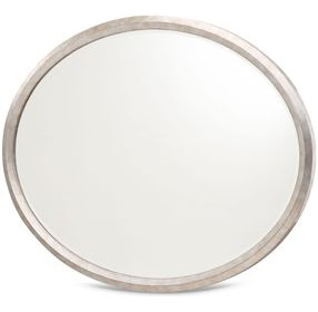 Fantosini Silver Oval Wall Mirror