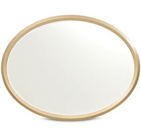 Fantosini Gold Oval Wall Mirror