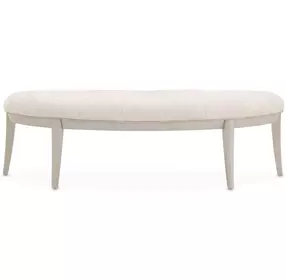 Fantosini Cappuccino Upholstered 59" Bed Bench