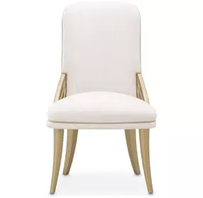 La Terrazza Creamy Pearl Upholstered Dining Side Chair Set of 2