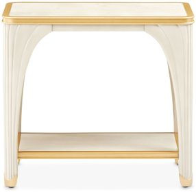 Terravista Silver Mist Rectangular End Table