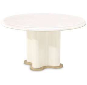 Terravista Creamy Pearl 54" Round Dining Table