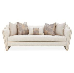 La Terrazza Cappuccino and Light Champagne 96" Sofa