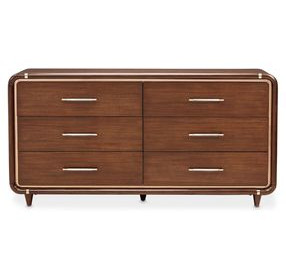 Mason Park Umber 6 Drawer Dresser