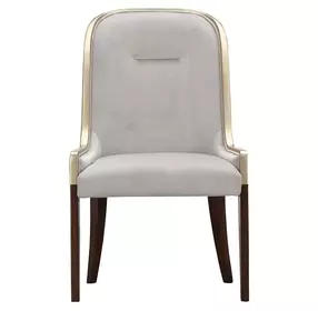 Houston Walnut and Porcini Dining Side Chair Set of 2