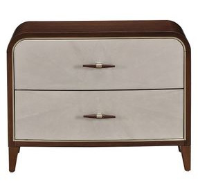 Westhaven Walnut 2 Drawer Nightstand