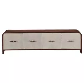 Houston Walnut 80" Media Cabinet