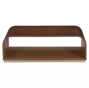 Houston Walnut Rectangular Cocktail Table