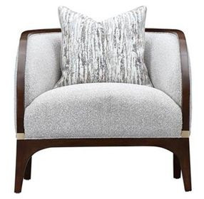 Westhaven Walnut and Pebble Matching Chair