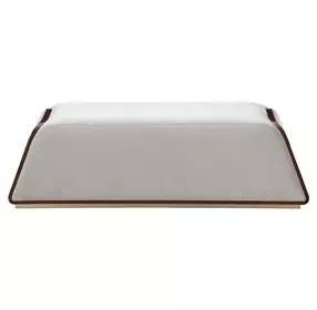 Houston Porcini and Walnut 59" Accent Bench