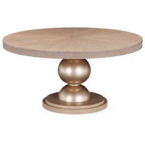 West Kensington Sea Salt Caramel 60" Round Dining Table