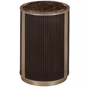 West Kensington Medium Espresso Round Chairside Table