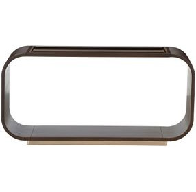 Westminster Row Medium Espresso Rectangular Console Table