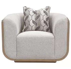 West Kensington Buff and Sea Salt Caramel Upholstered Matching Chair