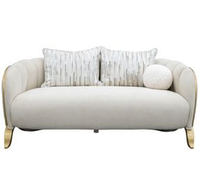 Scotts Square Cornsilk 74" Loveseat