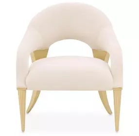 Scotts Square Cornsilk Upholstered Accent Chair
