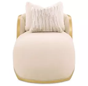 Scotts Square Cornsilk 73" Chaise with Pillows