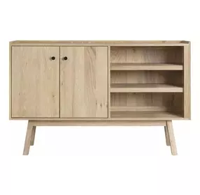 Arcadia Antique Oak 2 Door Sideboard