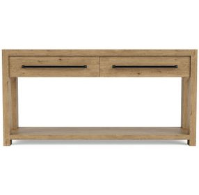 Davie Pale Oak Rectangular Sofa Table