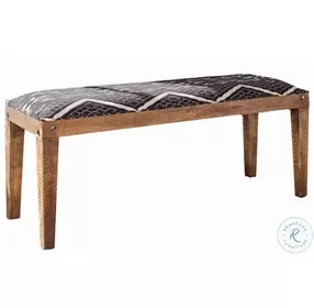 Lamont Natural And Navy Bench
