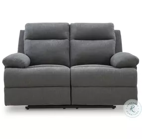 Tarrant Charcoal Reclining Loveseat