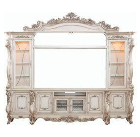 Gorsedd Golden Ivory 117" Entertainment Center with LED