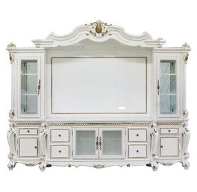 Picardy Antique Pearl 115" Entertainment Center with LED