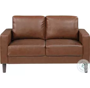 Malcolm Chocolate Loveseat