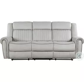 Brennen Mist Double Reclining Sofa