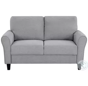Ellery Dark Gray Loveseat