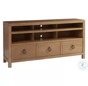 Newport Sandstone Promontory TV Stand By Barclay Butera