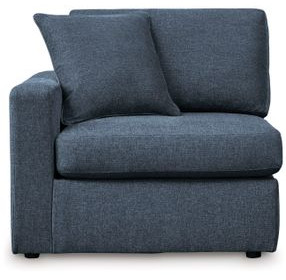 Modmax Ink Performance Fabric LAF Corner Chair with Pillow
