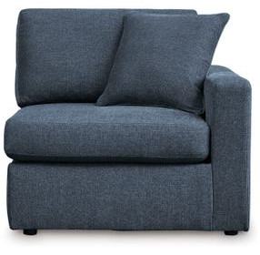 Modmax Ink Performance Fabric RAF Corner Chair with Pillow