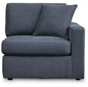 Modmax Ink Performance Fabric RAF Corner Chair with Pillow