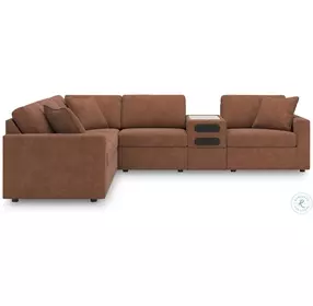 Modmax Spice Performance Fabric Modular Sectional