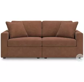 Modmax Spice Performance Fabric Modular 2 Piece Sectional Sofa