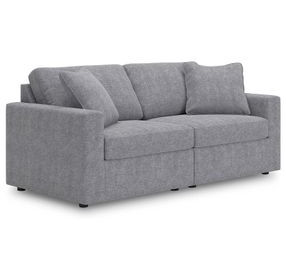 Modmax Granite Performance Fabric Modular 2 Piece Sectional Sofa