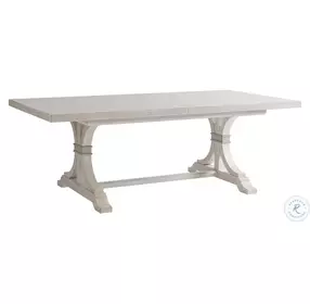 Newport Sailcloth Oceanfront Extendable Rectangular Dining Table By Barclay Butera