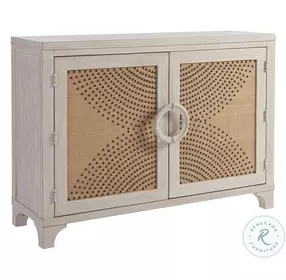 Newport Sailcloth Lido Isle Nailhead Hall Chest By Barclay Butera