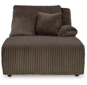 Top Tier Chocolate RAF Press Back Chaise