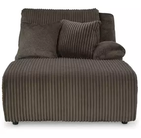 Top Tier Chocolate RAF Press Back Chaise